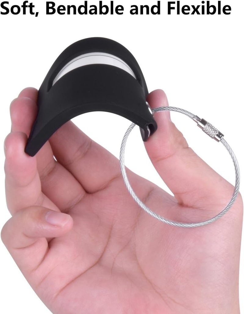 Ovener Silicone Luggage Tag with Name ID Card Perfect to Quickly Spot Luggage Suitcase - Image 5